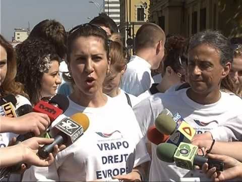 “VRAPO DREJT EUROPES” AKTIVITETE NE TIRANE ME RASTIN E DITES SE EUROPES LAJM