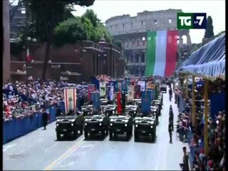 150 VJET ITALI FESTA KOMBETARE E ITALISE,PARADA NE ROME LAJM