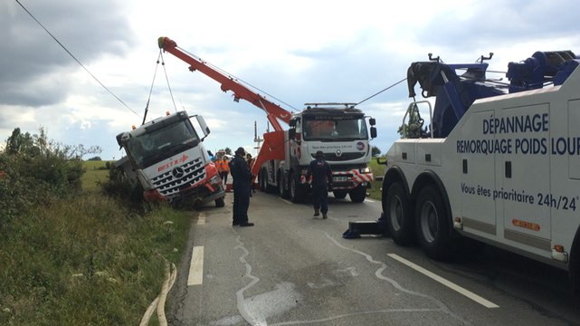 Pays de Vitré. Collision entre un poids lourd et une voiture