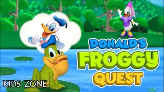 Donald's Froggy Quest Game Mickey Mouse Clubhouse Full Episodes Games Kids Zone