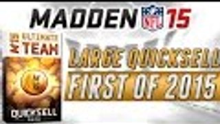 madden 15 ultimate team large quicksell pack opening - clutch pull???