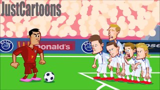 POR 1-1 ISL Euro 2016 Day 5 Ronaldo vs the Mountain GoT