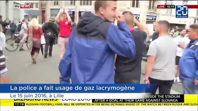 Les supporters russes retrouvent les Anglais à Lille