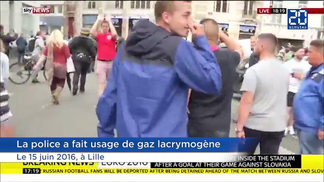 Les supporters russes retrouvent les Anglais à Lille