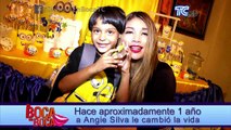 Angie Silva celebró el cumpleaños de su hijo Isaac junto a su familia
