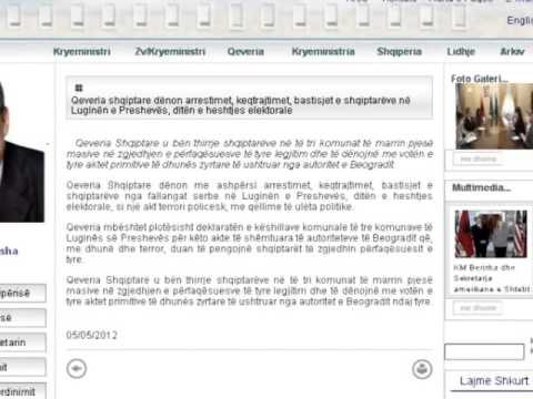 VEPRIMET E SERBISE QEVERIA SHQIPTARE DENON ASHPER ARRESTIMET NE BUJANOVC LAJM