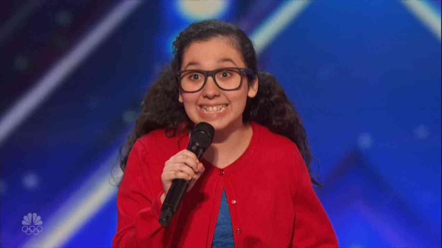 13-Year-Old Comedian Tells Trump Joke