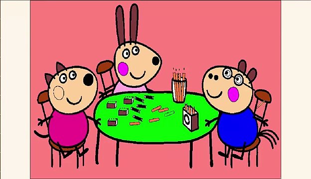 #Peppa Pig #Coloring Coloring #Book Coloring Pages Learn Colors #page 3