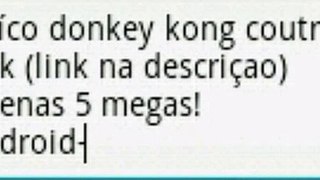 donkey kong android link para baixar na descrição
