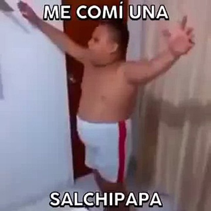 Me comi una Salchipapa