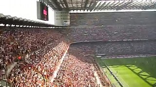 Milan-Roma 2-3 (24/05/09) - Esultanza per il gol di Ambrosini