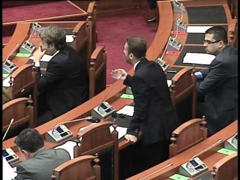 RRUGA LEVAN VLORE OPOZITA AKUZON QEVERINE PER FAVORIZIM TE BIZNESIT SERB LAJM