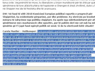 AMBASADORJA GJERMANE ZGJIDHNI KRIZEN PARLAMENTI NUK FUNKSIONON LAJM