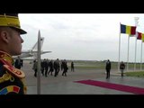 Bucarest - Arrivo del Presidente Mattarella (13.06.16)