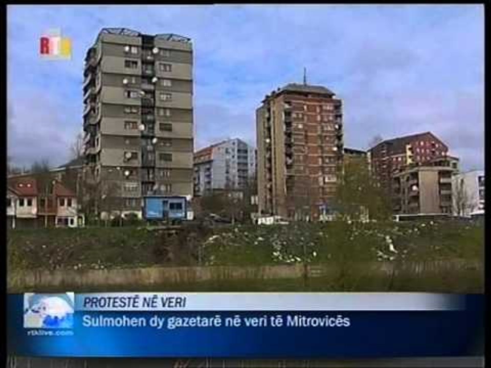 “LUFTE” NE MITROVICE SERBET QELLOJNE ME ARME DHUNOHEN DY GAZETARE LAJM