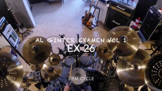 Exercices Imposés Drumset (Al Ginter Vol1) EX 26 2iem cycle