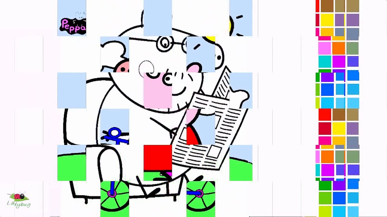 Свинка Пеппа - #раскраска_9 Peppa Pig