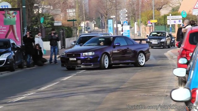 Nissan GTR R34 Full Throttle Acceleration Sound !