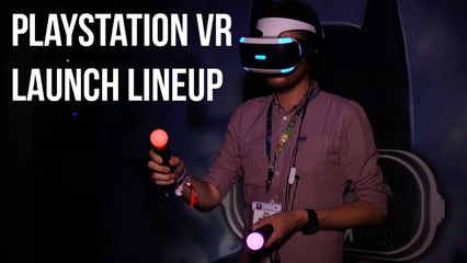 PlayStation VR launch lineup preview | E3 2016