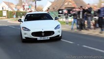 Maserati Accelerations, Revs and Sounds During Cars & Coffee Paris