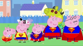 Peppa Pig#Peppa Pig Strangle Zoe Zebra Rescued Superman#Pig Finger Famil