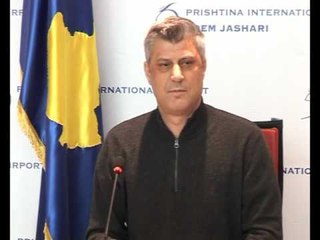 THAÇI NE KAÇANIK SQARON MILITANTET E PDK PER MARREVESHJEN ME SERBINE LAJM