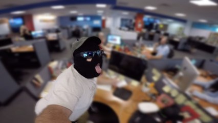 Licking Guy Strikes Right This Minutes Headquarters