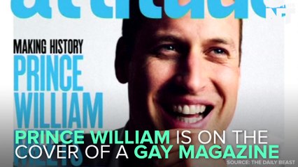 Prince William Makes History By Appearing On the Cover of A Gay Magazine