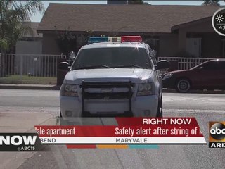 Safety alert after string of killings