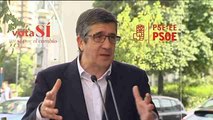 Patxi López: Sánchez es fiable frente al letal Rajoy y frente a los aventureros
