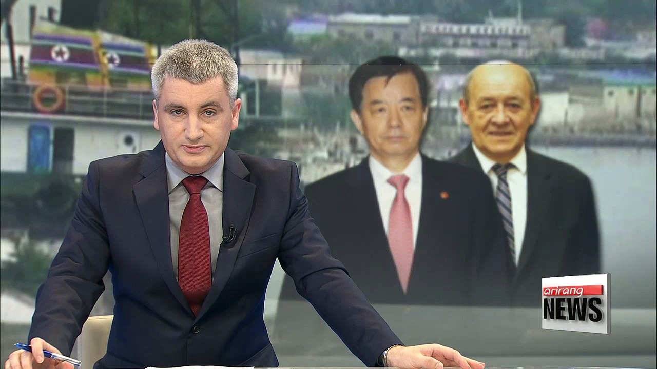 S. Korea, France agree to jointly consider additional sanctions on N. Korea