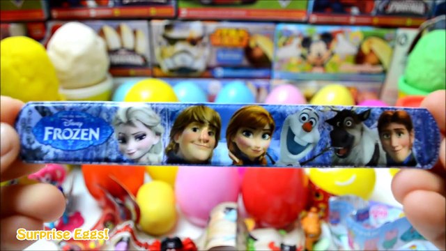 30 SURPRISE EGGS! Play Doh Disney Cars Marvel Spiderman 3 SpongeBob Angry Birds Minions Toys Kinder