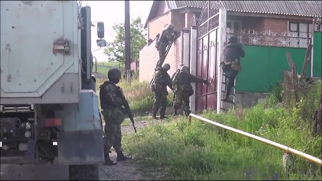 Спецоперация по задержанию участников НВФ и ликвидация СВУ в Назрани, РИ 26 мая 2016