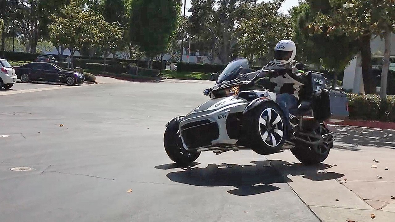 WILD FILE: Police-Edition Can-Am Spyder F3-P