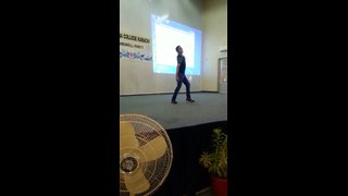 Mehroz Baig performed Baby Doll at Bahria College