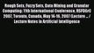 [PDF] Rough Sets Fuzzy Sets Data Mining and Granular Computing: 11th International Conference