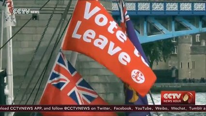 Brexit referendum In and out camps face off on River Thames