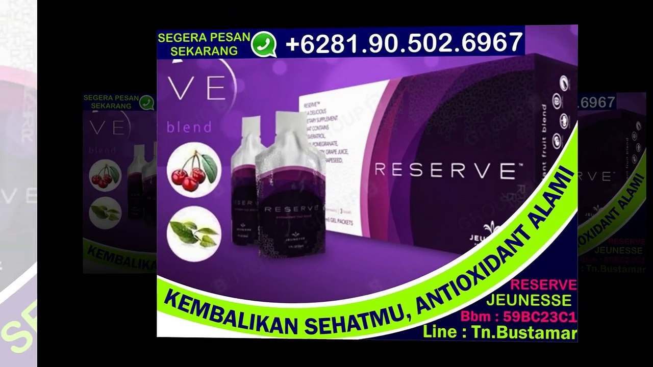 +6281.90.502.6967 (XL) - Antioksidan Reserve, Jeunesse Reserve, Anti Aging Alami