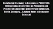 [PDF] Knowledge Discovery in Databases: PKDD 2006: 10th European Conference on Principles and
