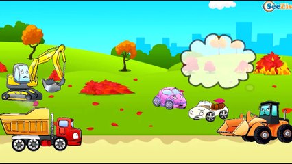 ✔ Çizgi filmlerinin koleksyonu / Kamyon / Arabalar hakkında tüm bölümler / Koleksyon 10 dakika ✔