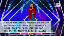 A 13-year-old comedian roasted Donald Trump on America's Got Talent