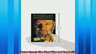 Popular book  Peter Grant The Man Who Led Zeppelin