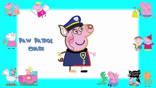 Peppa Pig en español Paw Patrol Chase and Skye