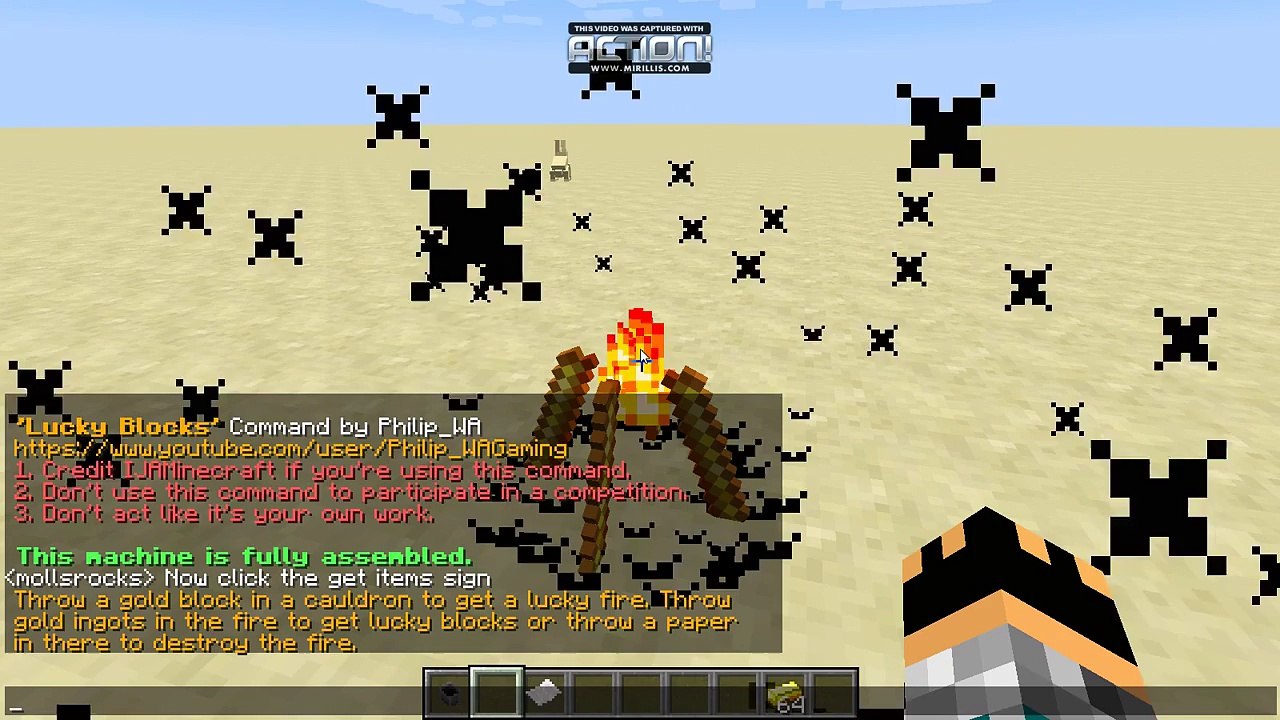 LUCKY BLOCKS IN MINECRAFT! | Minecraft only one command lucky blocks!