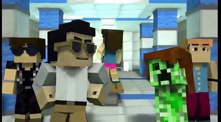 Minecraft style vs  Like an enderman