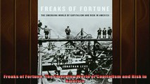 Enjoyed read  Freaks of Fortune The Emerging World of Capitalism and Risk in America