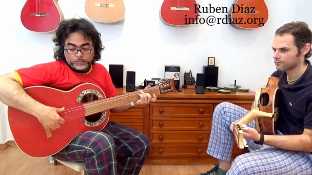 Interactive practice for you / Flamenco lesson 3 por Tangos / Ruben Diaz Spain