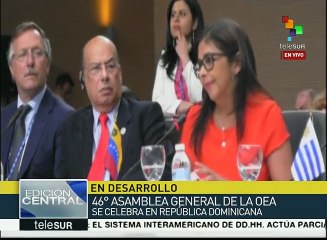 Venezuela pide se respete la institucionalidad de la OEA