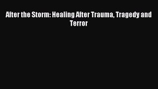 Download After the Storm: Healing After Trauma Tragedy and Terror PDF Online