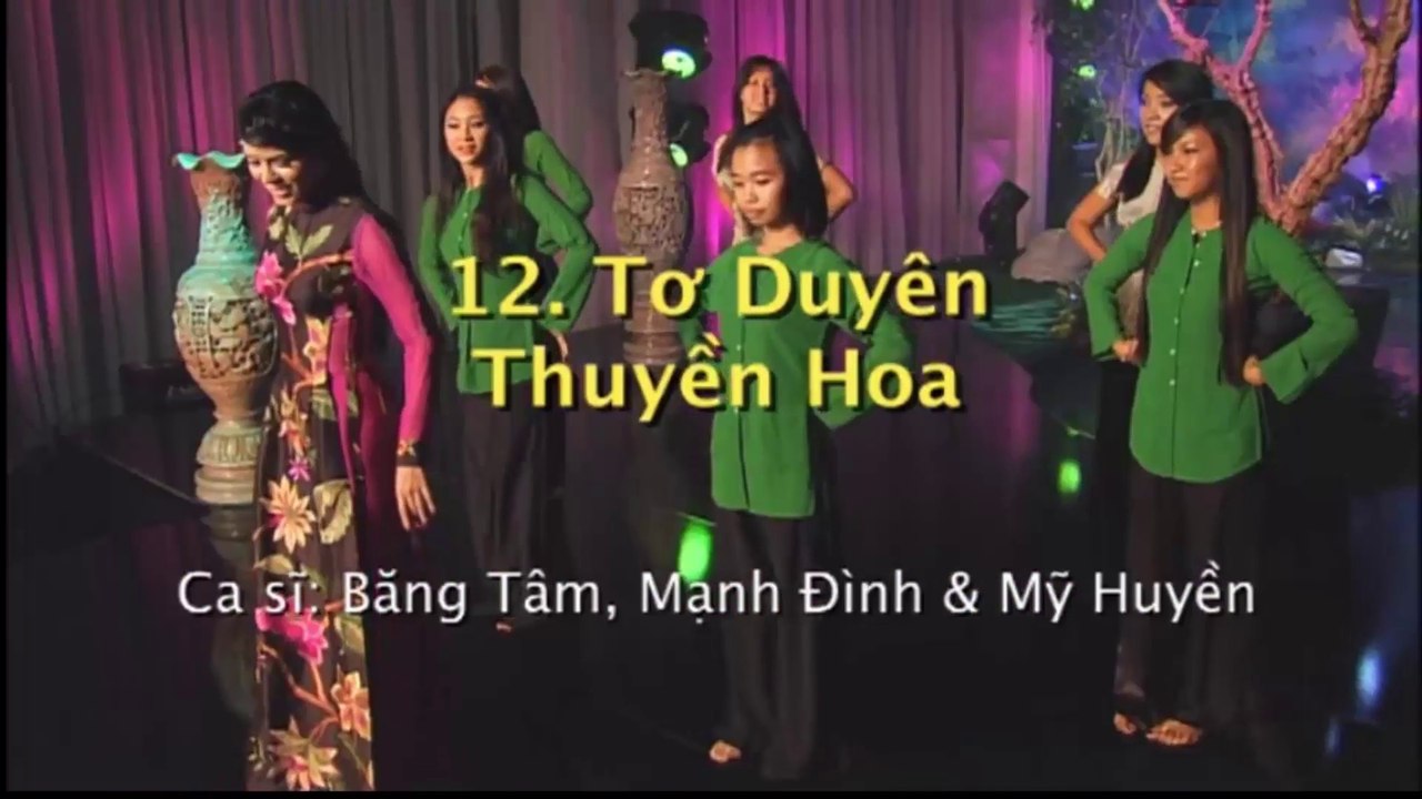 Karaoke LK Tơ Duyên & Thuyền Hoa -Băng Tâm, Mỹ Huyền & Mạnh Đình
